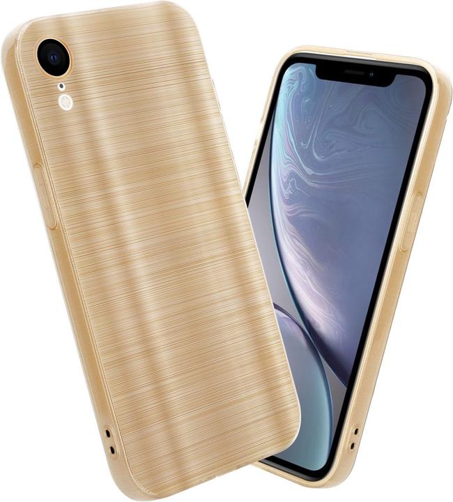 Produktbild Cadorabo Hülle für Apple iPhone XR im TPU Brushed Kameraschutz LM160 Style (Apple iPhone XR)