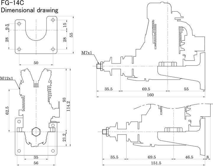 Image du produit Saito fg-14c essence 4t-moteur