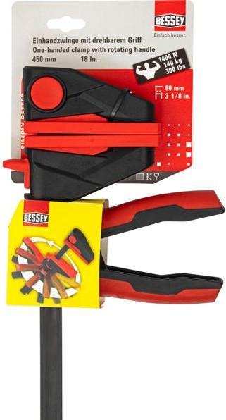 Actual product image Bessey One-handed clamp (450 mm)