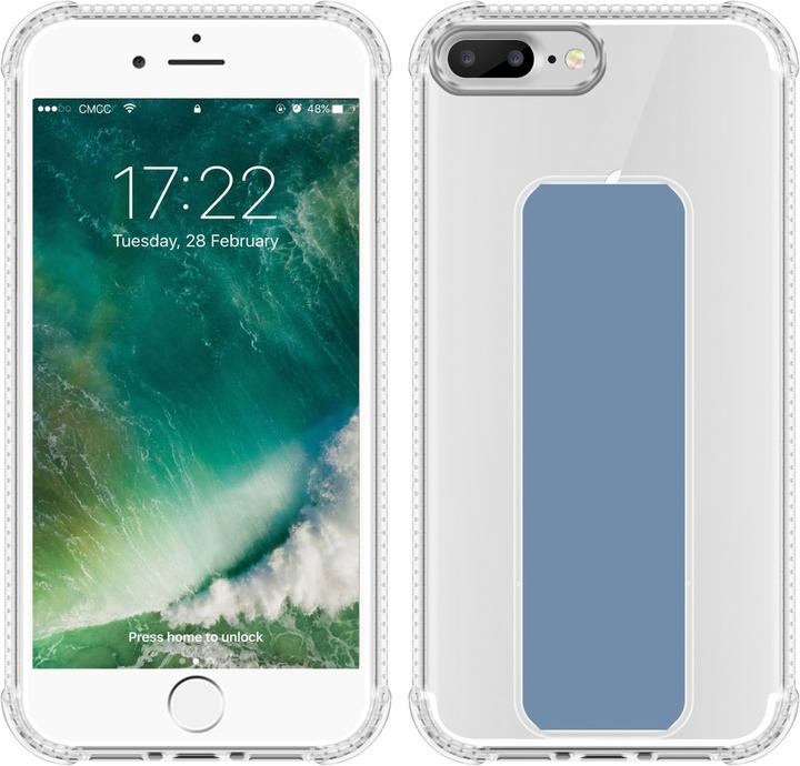 Actual product image Cadorabo Case for Apple iPhone 7 PLUS / 7S PLUS / 8 PLUS in TPU with holder LM167 Style (Apple iPhone 7 Plus, Apple iPhone 7s Plus)