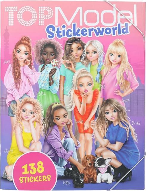 Actual product image Magni Sticker book TOPModel Stickerworld