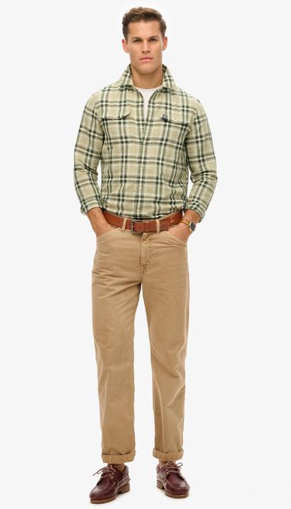Immagine prodotto Superdry The Merchant Store – Karohemd aus Leinen (M)
