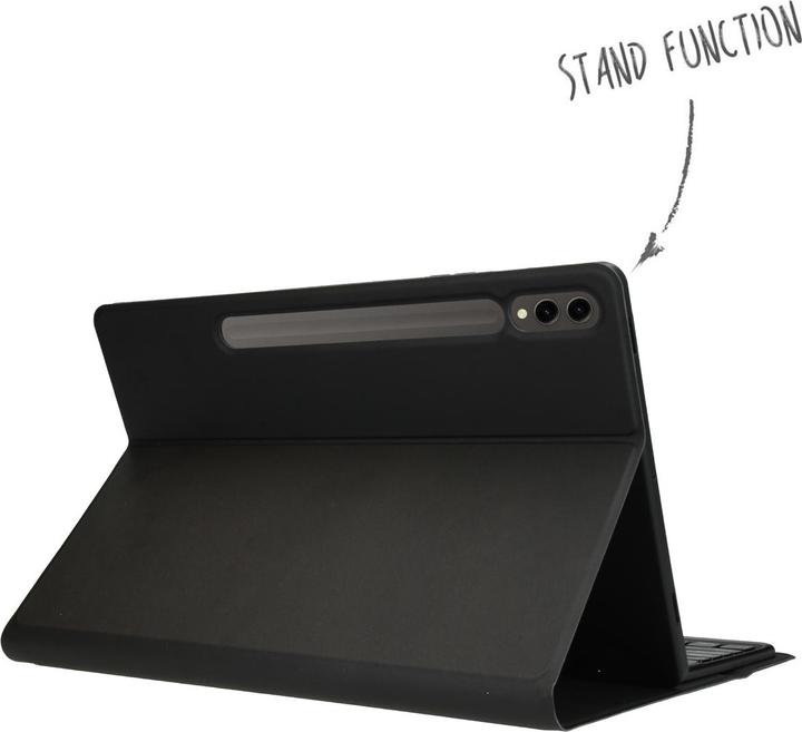 Produktbild Accezz QWERTY Bluetooth Keyboard Bookcase Samsung Galaxy Tab S9 Plus 12.4 inch (Eng. Int.)