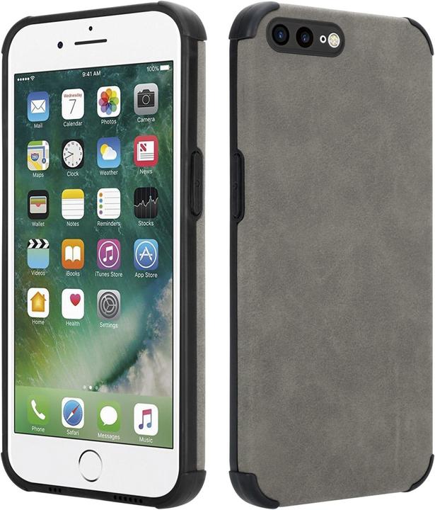Produktbild Cadorabo Hülle für Apple iPhone 7 PLUS / 7S PLUS / 8 PLUS im TPU Matt Leder LM161 Style (Apple iPhone 7 Plus, Apple iPhone 7s Plus)