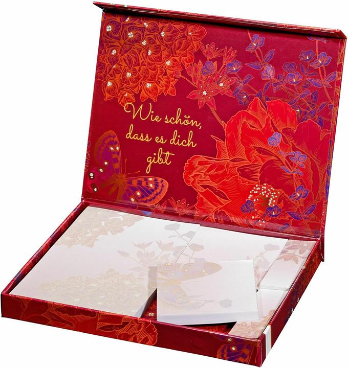 Produktbild Notizzettelbox »Hortensie«
