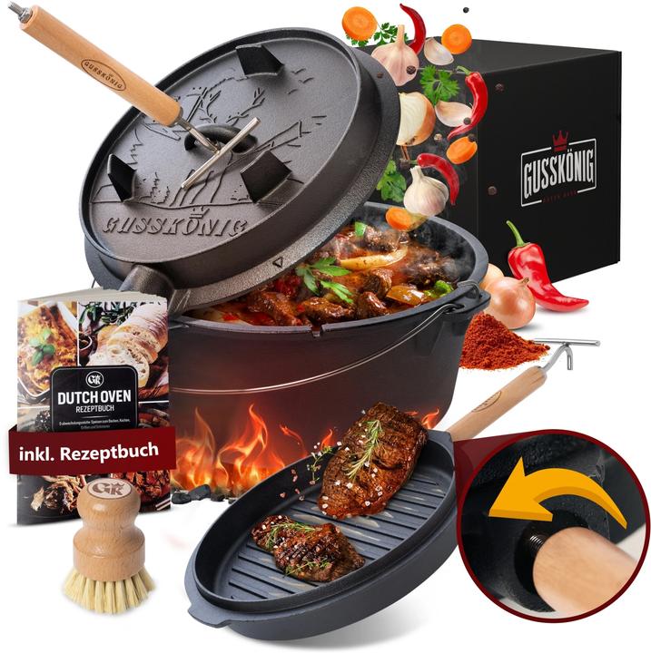 Gusskönig Dutch Oven Set