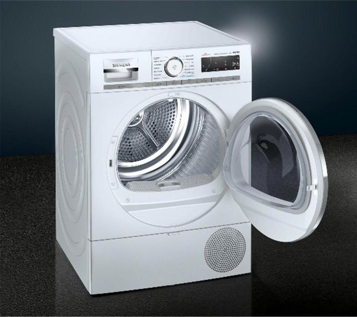Actual product image Siemens iQ700 WT7HXM80CH (9 kg, Right, CH plug)