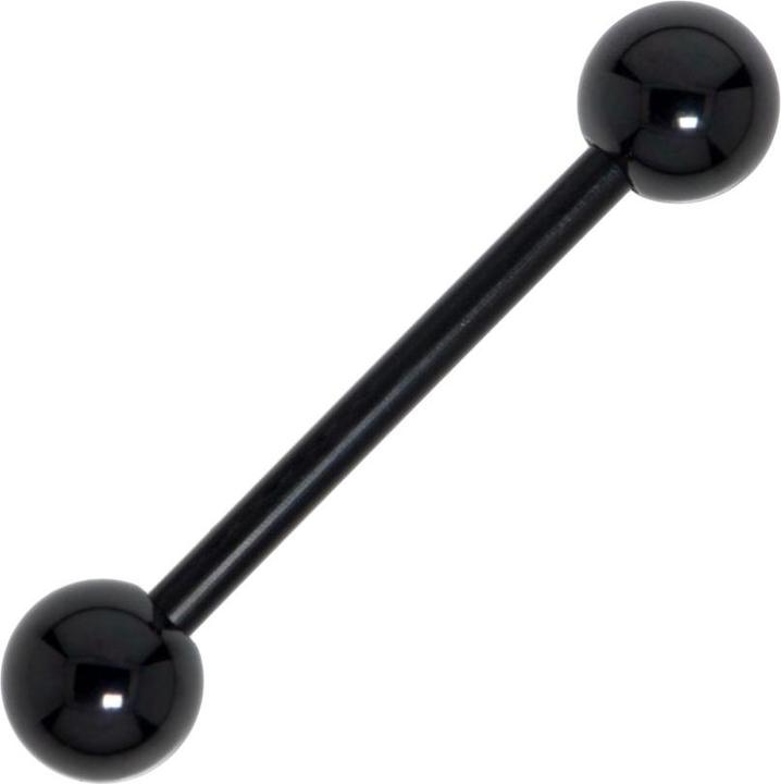Bijouteria Piercingstab (Bioplast, Edelstahl, PVD Beschichtung)