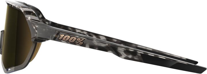 Actual product image 100% S2 (Gloss Black Havana, soft gold mirror)