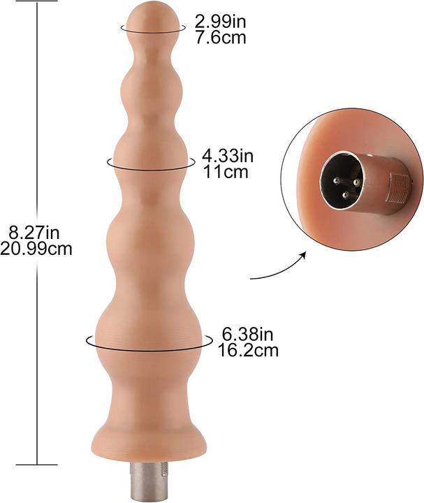 Produktbild Auxfun 3XLR-Aufsatz Nr. 3 für Sexmaschine