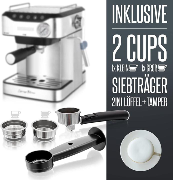 Produktbild Heinrich´s Espressomaschine mit LED-Touchscreen