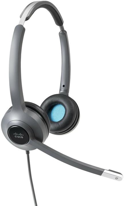 Cisco Headset 522 Duo 3.5mm & USB-A Adapter (Kabelgebunden, USB-A)