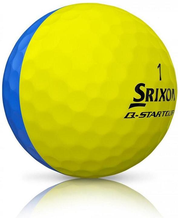 Actual product image Srixon Q-Star T3 Divide yellow-blue