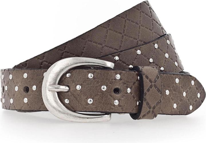 B.Belt Lilou Nietengürtel Leder