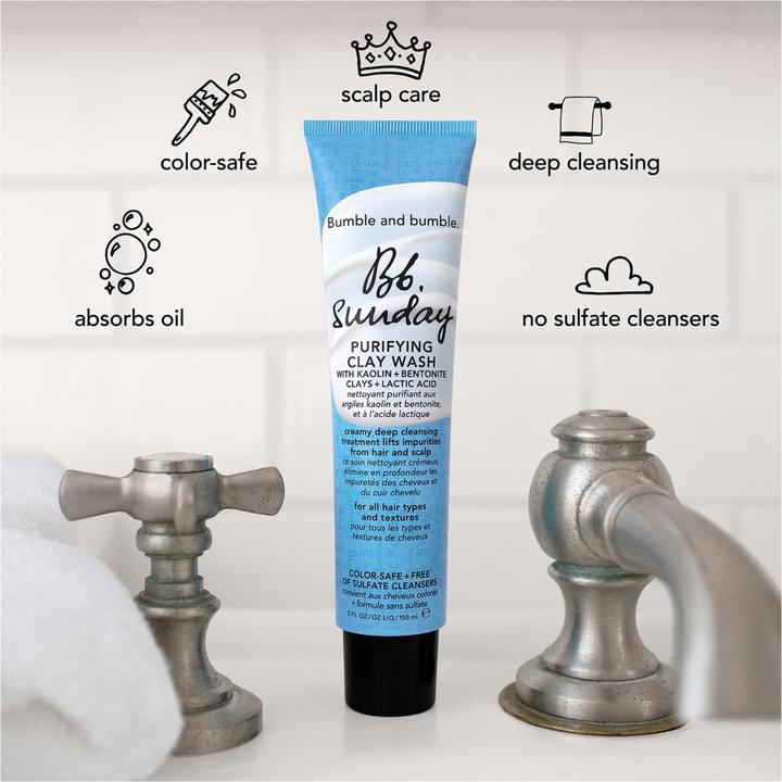 Actual product image Bumble and bumble Sunday Purifying Clay Wash (150 ml)