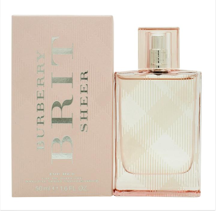 Actual product image Burberry Brit Sheer (Eau de toilette, 50 ml)