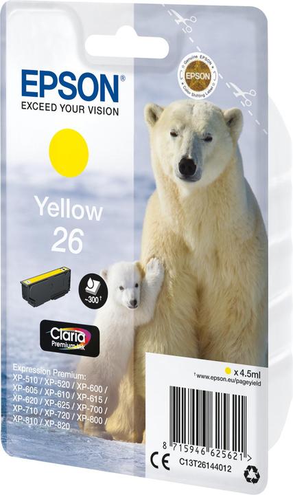 Produktbild Epson 26 Claria Premium (Y)