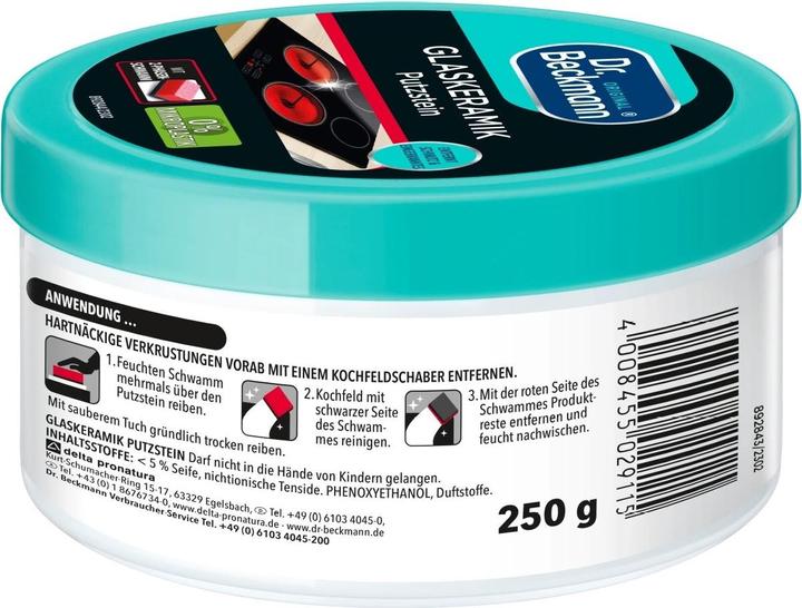Produktbild Dr. Beckmann Glaskeramik Putzstein