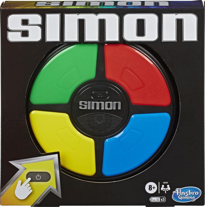 Produktbild Hasbro Gaming Familienspiel Simon (Deutsch, Spanisch, Französisch, Portugiesisch, Englisch)