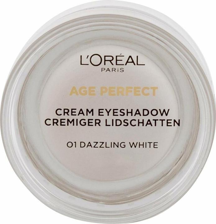 Produktbild L'Oréal Paris Age Perfect Cream Eyeshadow (01 Dazzling White)