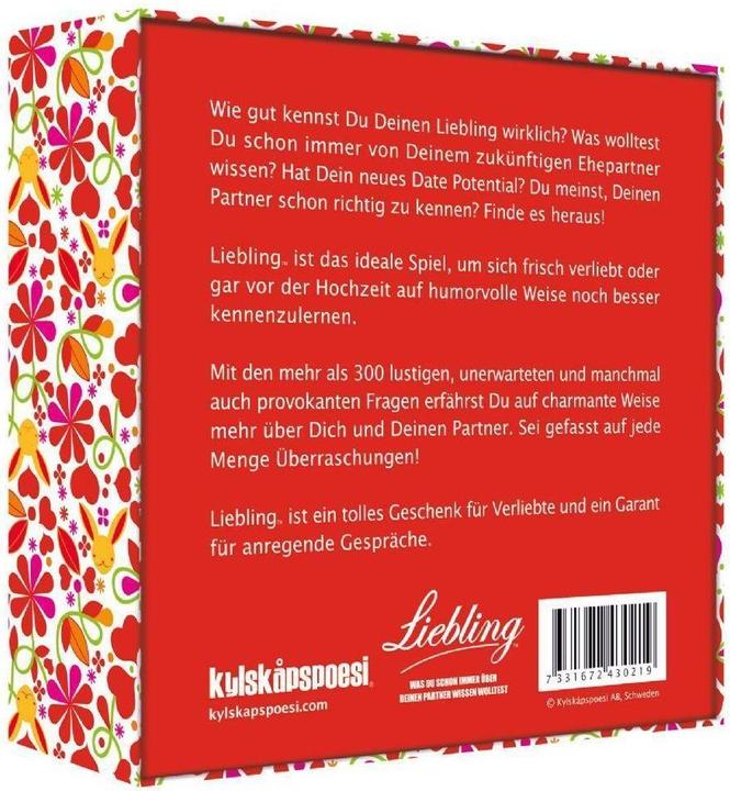 Produktbild TOP Liebling (Deutsch)