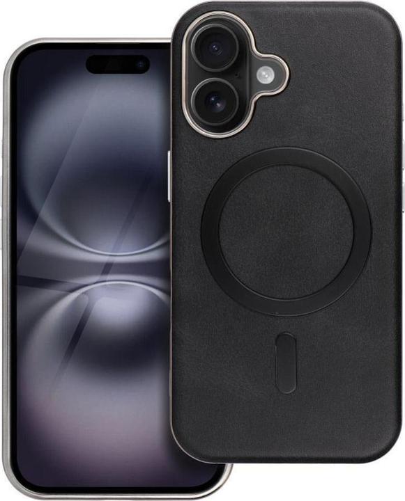 Immagine prodotto OEM Back panel cover GENTLEMAN MAG COVER Case compatible with MagSafe for IPHONE 12 PRO black (Apple iPhone 12 Pro)