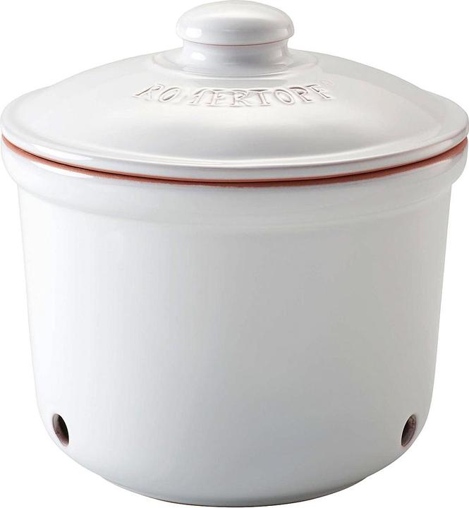 Römertopf Frische-Topf Maxi weiss (20 cm, Römertopf, Keramik)