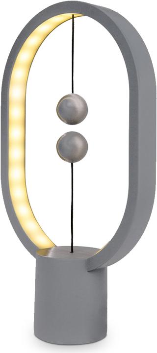 Actual product image Mikamax Mini Heng Balance Lamp - Oval - Light Grey (04942.GR)