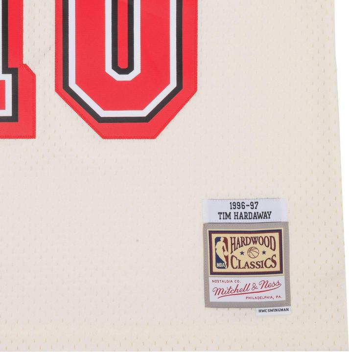 Image du produit Mitchell & Ness Swingman Jersey Miami Heat OFF-WHITE Tim Hardaway (S)