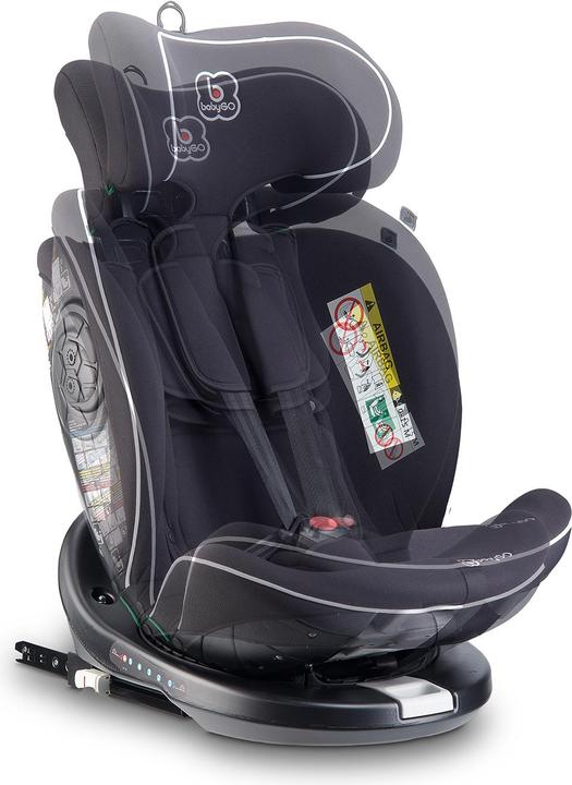 Produktbild BabyGo Nova2 black (Reboarder, ECE R129/i-Size Norm)