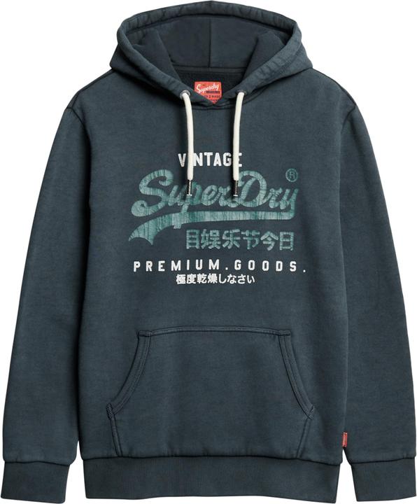 Produktbild Superdry Sweatshirt Casual Bequem sitzend Duo Vintage Logo Hoodie (M)