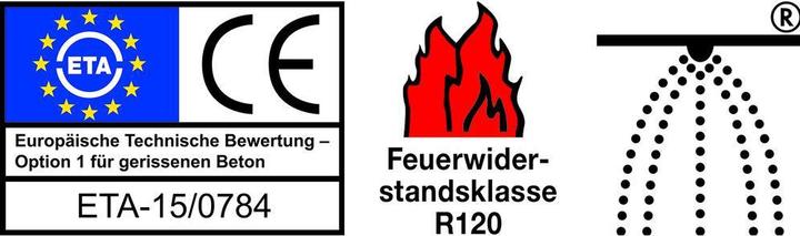 Produktbild Heco Stockanker R 88903 MULTI-MONTI MMSplus-St 10 x 75/25 SW 13 Stahl gehärtet galvanisch verzinkt gal... (25 Stk.)