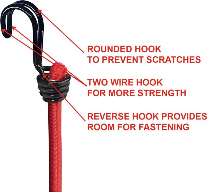 Actual product image Master Lock Rubber tension rope 3107EURDAT