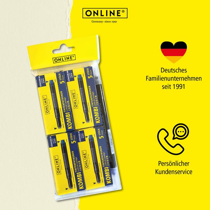 Actual product image Online Tintenlöscher + Patronen