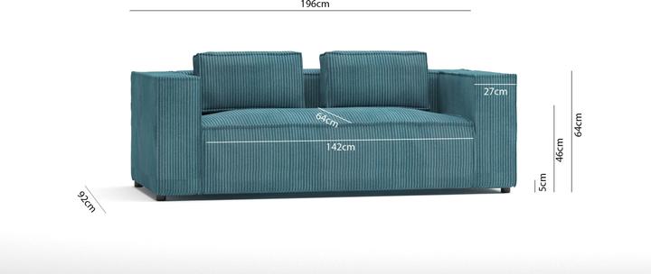 Actual product image Ropez Cloe (2 person sofa)