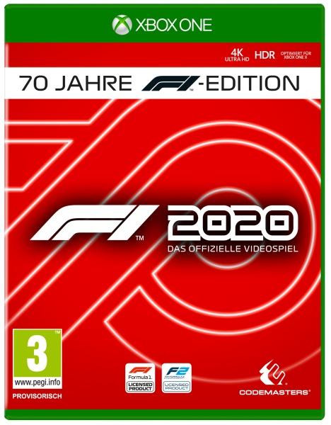 Produktbild Codemasters F1 2020 70 Jahre F1 Edition (Xbox One X, Xbox Series X, DE)