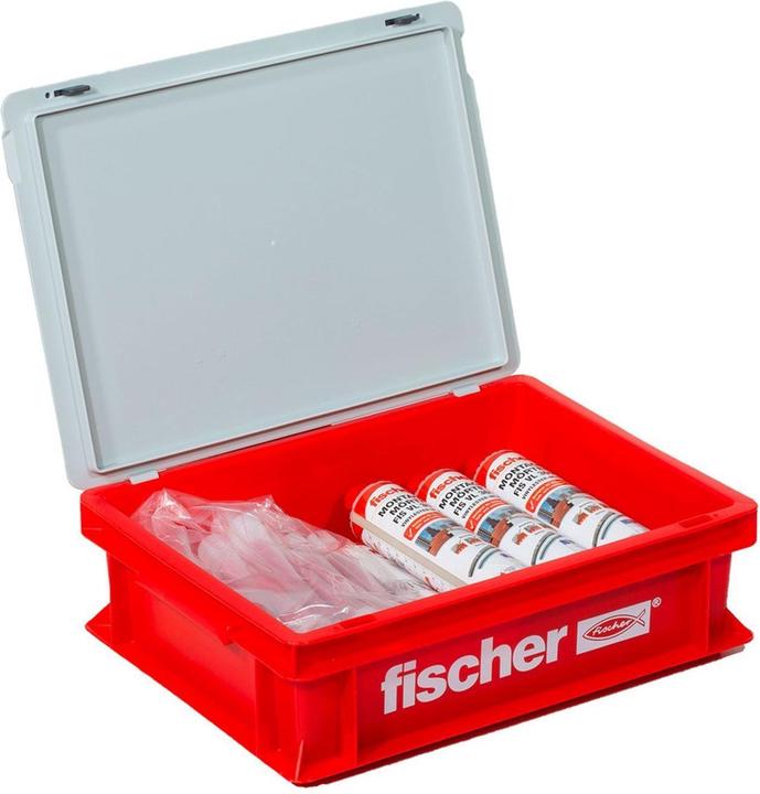 Actual product image Fischer Assembly mortar FIS VL 300 T vinyl ester 2K mortar ( 558724 ) + 10x cartridges + 20x static...