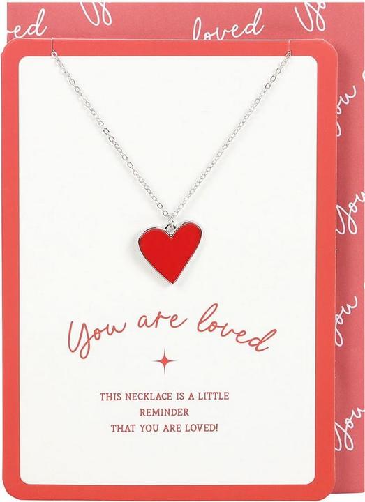 Immagine prodotto Something Different You Are Loved Cuore Collana e Carta Set (100% materiale sintetico)