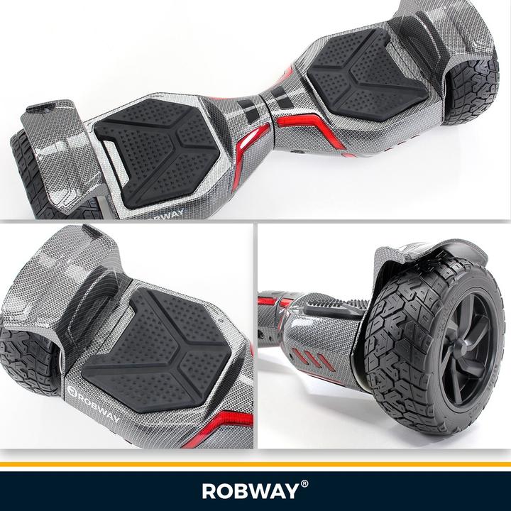 Produktbild Robway Hoverboard X2 E-Balance Board Scooter Elektro Roller Smart Self Balance (Woodland Camo Offroa
