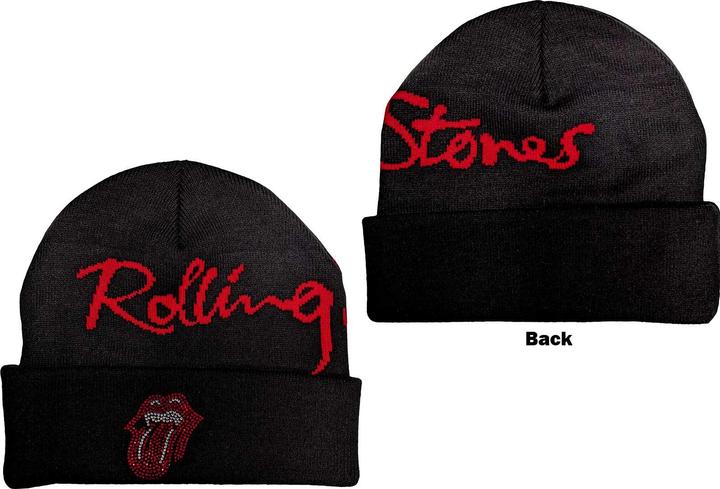 The Rolling Stones Embellished Classic Tongue