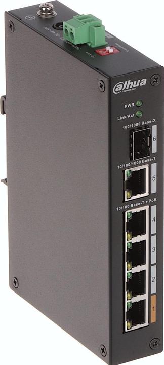 Actual product image Dahua PoE PFS3106-4ET-60-V2 (4 Ports)