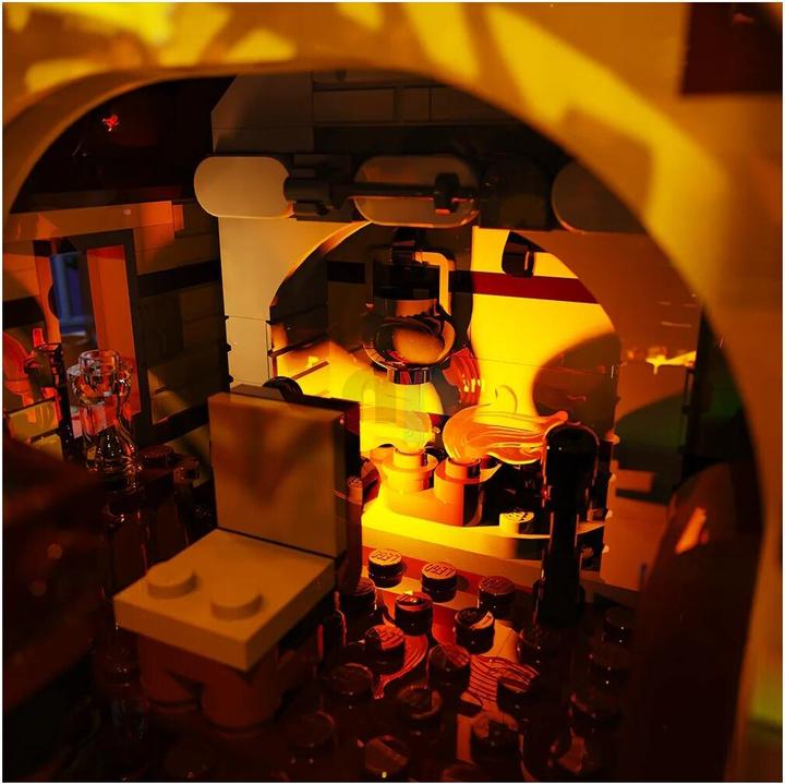 Actual product image Light my bricks LMB 2.0 LEGO® 21341# Disney Hocus Pocus: The Sanderson Sisters's Cottage Light Kit