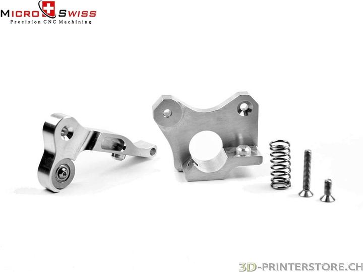 Produktbild MicroSwiss WANHAO Duplicator i3 CNC Andruckbügel und Extruder Platte (Ersatzteile)