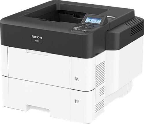 Produktbild RICOH 801 - Drucker - s/w - Duplex - Laser - A4/Letter (Laser, Schwarz-Weiss)