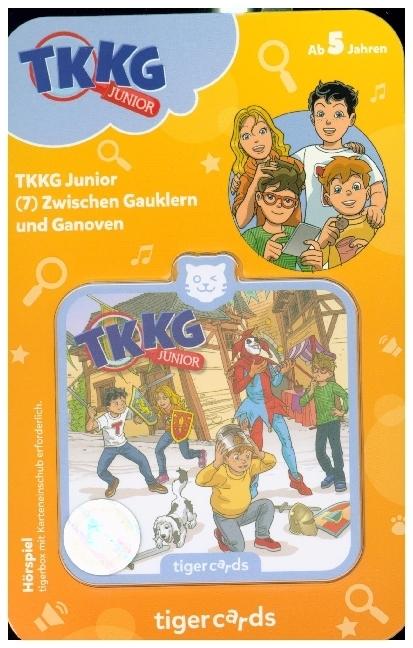 Produktbild Tigermedia TKKG Junior - Folge 7: Zwischen Gauklern und Ganoven (Deutsch)