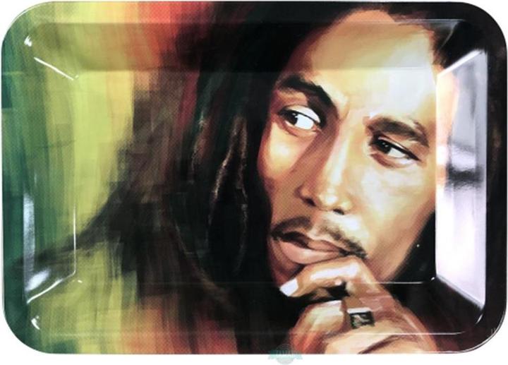 Plantasur Rolling Tray S Bob Marley Rasta 180 x 125mm