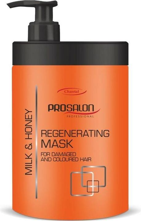 Actual product image Chantal Prosalon Regenerating Mask For Damaged And Coloured Hair maska regenerująca do włosów Mleko