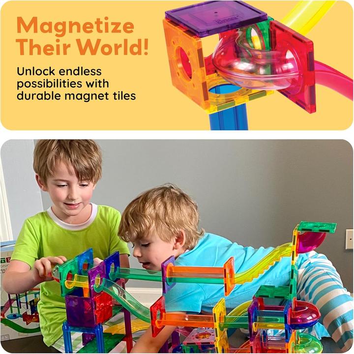 Produktbild PicassoTiles Picasso Tiles - Marble run set (50 pcs) (PTG50)