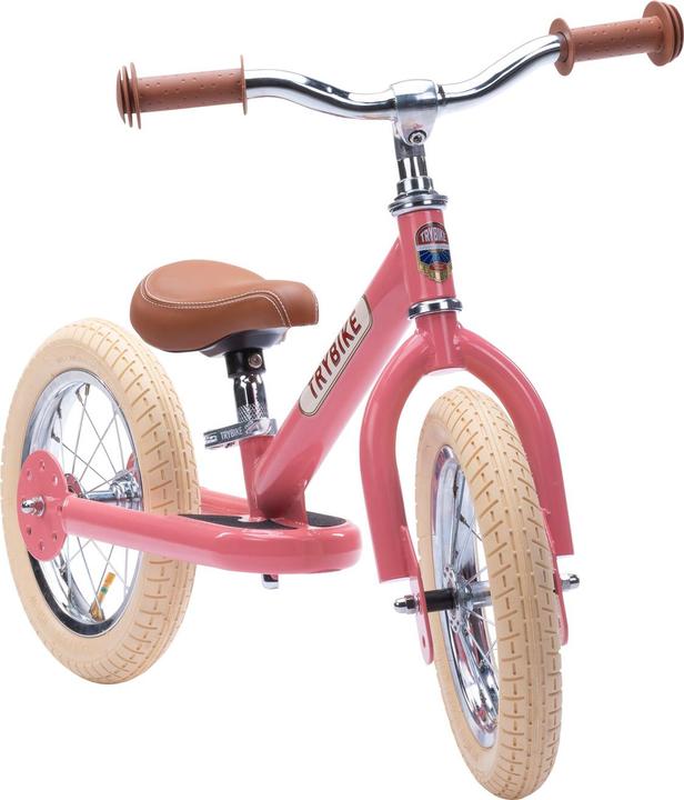 Actual product image Trybike 2 wheels steel - Vintage Rose (30TBS-2-PNK-VIN) (9.65")