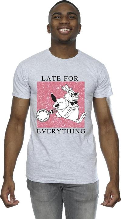 Immagine prodotto Disney Maglietta Uomo Alice In Wonderland White Rabbit (4XL)